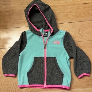 Baby North Face Light Weight Fleece Jacket 6-12M